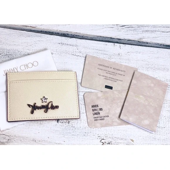 Jimmy Choo “Aries” Card Holder - Picture 2 of 11